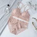 Conjunto Lingerie em Renda Strap